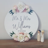 Wedding sign 30cm