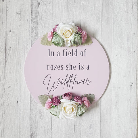 In a field of Roses - 30cm