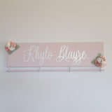 Personalised Accessory Holder - Painted (60cm)