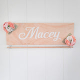 Personalised Accessory Holder - Natural (40cm)
