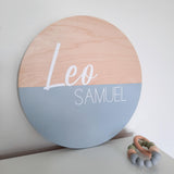 Personalised dipped sign 30cm