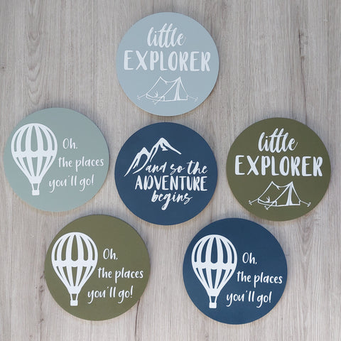 Quote signs - 20cm