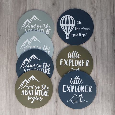 Quote signs - 30cm