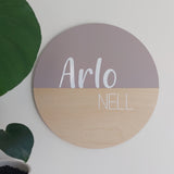 Personalised dipped sign 30cm